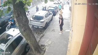 Failed Robbery Of A Tourist From Germany In Brazil
