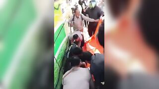 Moped Rider Gets Run Over, Killed By Dashcam Vehicle In Indoneisa