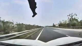 Woman Hit And Sent Flying By Speeding Dashcam Car