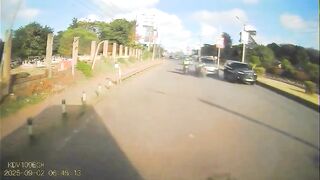 Helmet Saved His Ass