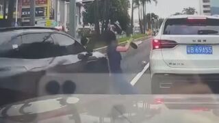 Watch Your Step Lady !