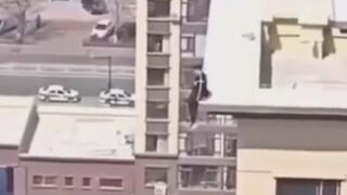 After Thinking For A Few Minutes He Decides To Jump