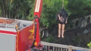 Chinese Wet T-Shirt Contest Winner