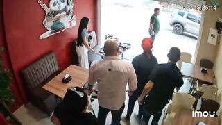 Robbery Of Restaurant Patrons Denied By Armed Man