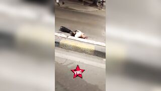 Female Rider Ripped in Half in Terrible Motorcycle Crash