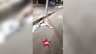Female Rider Ripped in Half in Terrible Motorcycle Crash