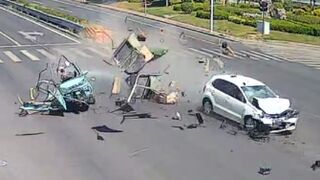 Devastating Crash Leaves Woman Dying On The Road