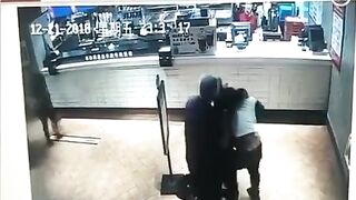 CLASSIC 2 Japanese Men Fighting To Death In McDonald's