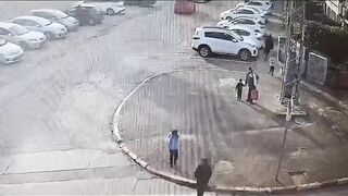(REPOST)Pregnant Palestinian Woman Stabbed To Death In Israel's Lod Infront Of Her Children.