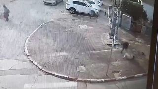 (REPOST)Pregnant Palestinian Woman Stabbed To Death In Israel's Lod Infront Of Her Children.
