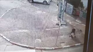 (REPOST)Pregnant Palestinian Woman Stabbed To Death In Israel's Lod Infront Of Her Children.