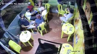 Man Chilling With Friends Surprised By Hitman In Colombia