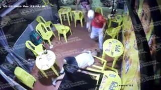 Man Chilling With Friends Surprised By Hitman In Colombia