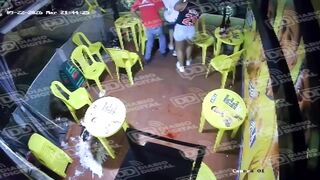 Man Chilling With Friends Surprised By Hitman In Colombia