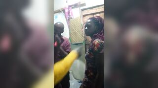 Husband found wife with her lover in his bed