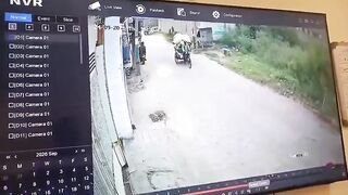 Another Biker Sent To Orbit In India