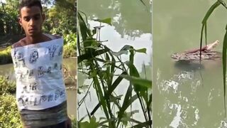 He Was Eaten By Alligator
