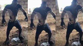 Man decomposing