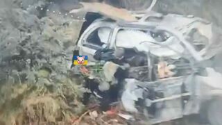 Drone kills his friends in car crash, now it's his turn.