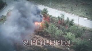 Drone kills his friends in car crash, now it's his turn.