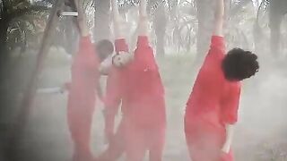 isis shoots 6 prisoners