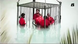 CLASSIC: ISIS EXECUTION INSIDE A POOL WITH CAGE