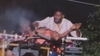DJ Vehicle Contacted Live Wires, Five Electrocuted