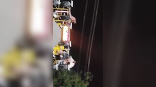 DJ Vehicle Contacted Live Wires, Five Electrocuted