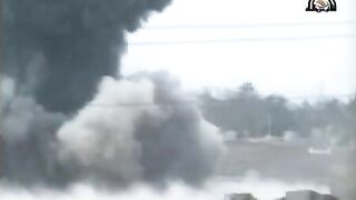 Kata'ib Hezbollah bombs an American Bradley with an IED in Fudhaliyah