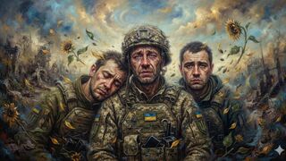 MANY UKRANIAN SOLDIERS EVAPORATED BY DRONES