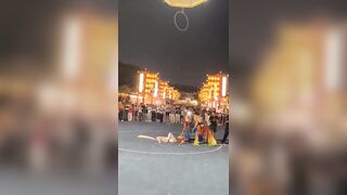 Female Performer Falls From Height During 'Chang'e Flying To The Moon' Show