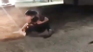 Father Kills Man Follow Him To The  Bath
