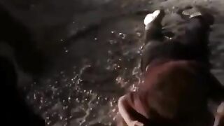 Father Kills Man Follow Him To The  Bath