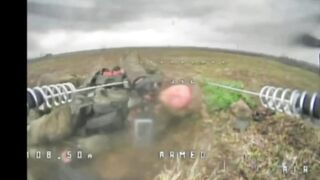 Drone to the Russhit's face.