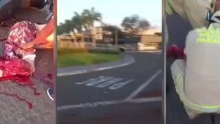 victims of a horrific accident in Brazil