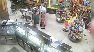 CLASSIC Shooting Inside Cafeteria in Brazil