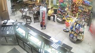 CLASSIC Shooting Inside Cafeteria in Brazil