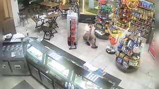 CLASSIC Shooting Inside Cafeteria in Brazil
