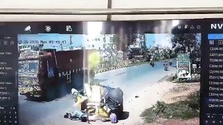 Two Women Killed After Truck Destroys A Rickshaw in Telangana State
