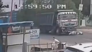 Motorcyclist Forgot About Blind Spots