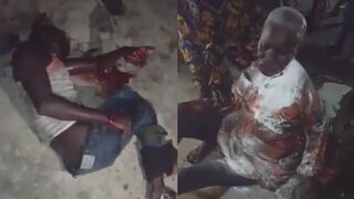 Man Returned Home After A Long Trip And Stabbed His Mom, Himself With Cutlass