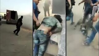 A drug cartel kills his victim by hitting his head and kicking him