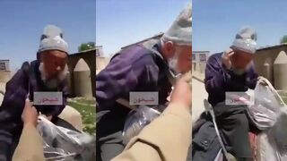 Elderly Man Abused By Taliban Commander