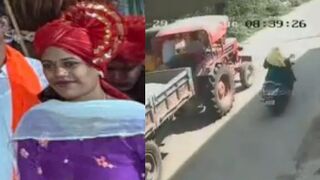 Woman Falls Off Motorcycle, Tractor Takes Her Life