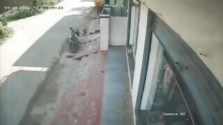 Woman Falls Off Motorcycle, Tractor Takes Her Life
