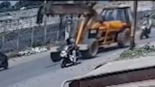 He Stopped Just To Get Crushed To Death By Crane
