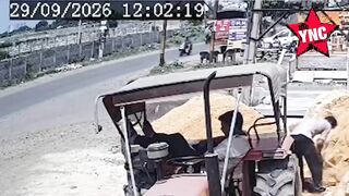 He Stopped Just To Get Crushed To Death By Crane