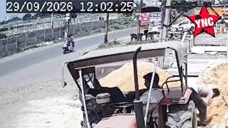 He Stopped Just To Get Crushed To Death By Crane