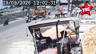 He Stopped Just To Get Crushed To Death By Crane