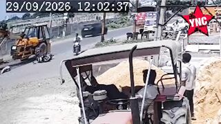 He Stopped Just To Get Crushed To Death By Crane
